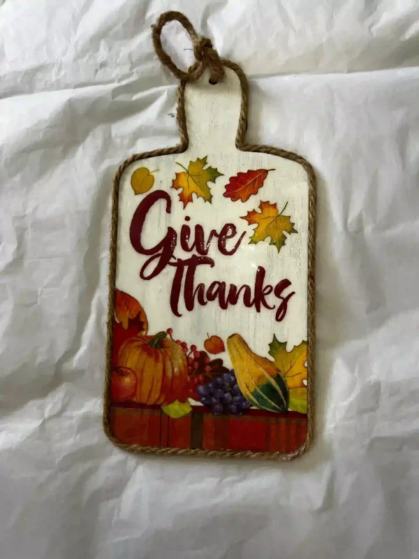 Give Thanks Display Board